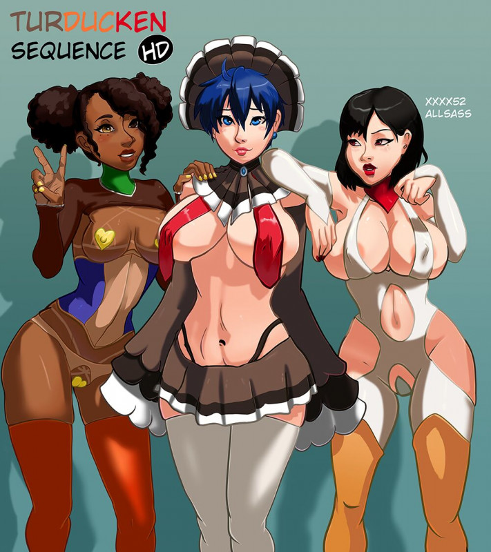 xxxx52 - allsass - Turducken Sequence Porn Comic