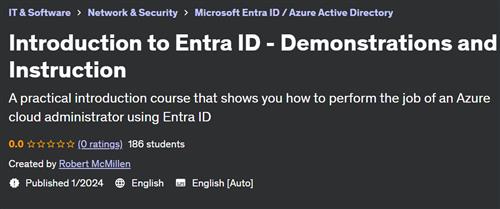 Introduction to Entra ID – Demonstrations and Instruction