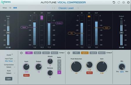 Antares Auto–Tune Vocal Compressor v1.0.1 (x64)
