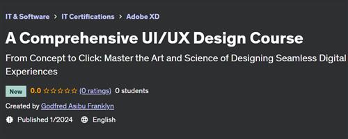 A Comprehensive UI/UX Design Course