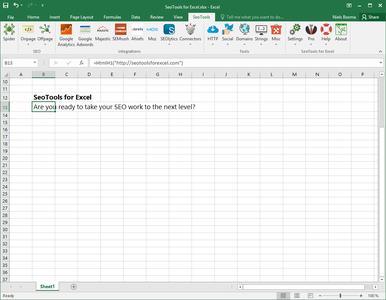 SeoTools for Excel 10.0.2