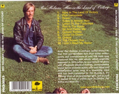 Rex Holman - Here In The Land Of Victory (1970) (2007)  Lossless