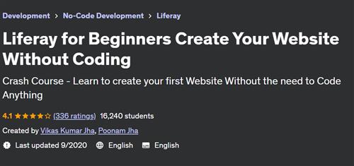 Liferay for Beginners Create Your Website Without Coding
