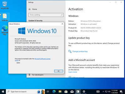 Windows 11 & Windows 10 AIO 29in1 Multilingual (x64) Preactivated January 2024