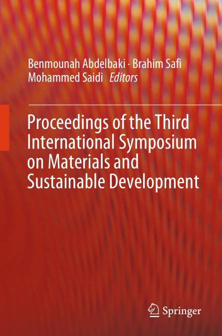Proceedings of the Third International Symposium on Materials and Sustainable Development (2024)