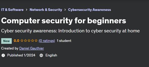 Computer security for beginners
