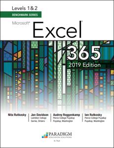 Benchmark Series Microsoft Excel 365 Levels 1 and 2