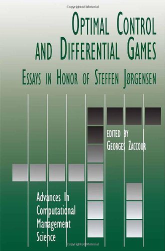 Optimal Control and Differential Games Essays in Honor of Steffen Jørgensen