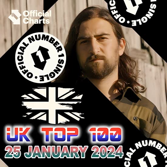 The Official UK Top 100 Singles Chart (25 January 2024)