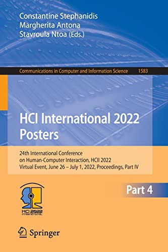 HCI International 2022 Posters (2024)