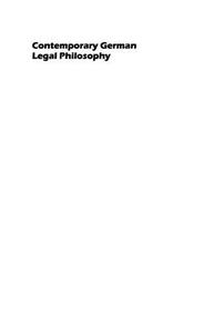 Contemporary German legal philosophy