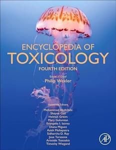 Encyclopedia of Toxicology, 4th Edition, 9 volume set