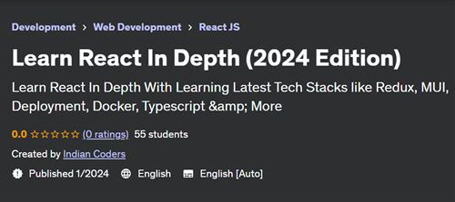 Learn React In Depth (2024 Edition)