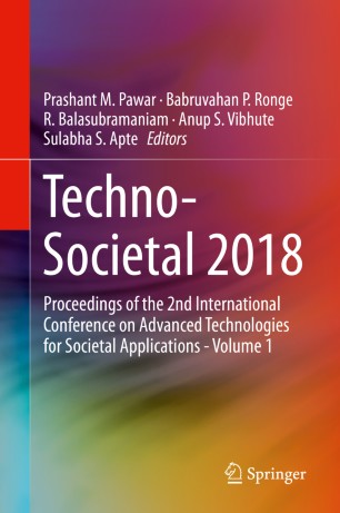 Techno–Societal 2018 (Volume 1)