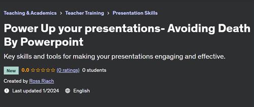 Power Up your presentations- Avoiding Death By Powerpoint