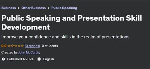 Public Speaking and Presentation Skill Development
