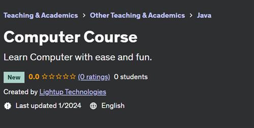 Computer Course by Lightup Technologies