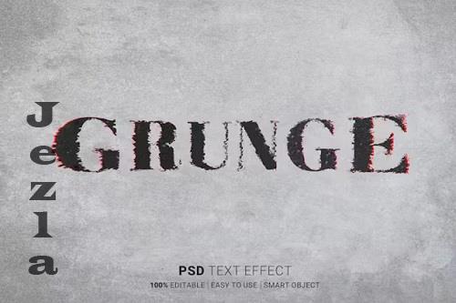 Grunge Editable Text Effect - CY8XLZ5