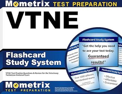 VTNE Flashcard Study System VTNE Test Practice Questions & Review for the Veterinary Technician National Exam (Cards)