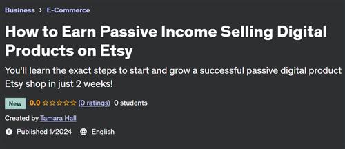 How to Earn Passive Income Selling Digital Products on Etsy