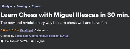 Learn Chess with Miguel Illescas in 30 min