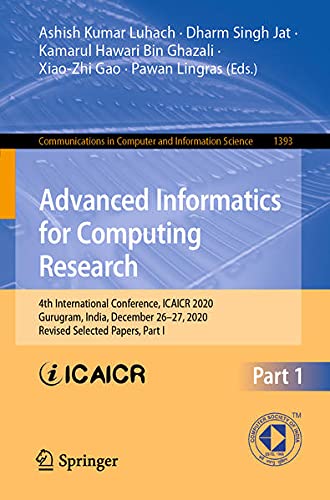 Advanced Informatics for Computing Research (2024)