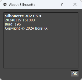 Boris FX Silhouette 2023.5.4