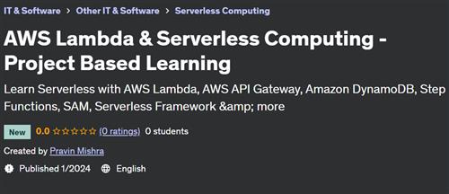 AWS Lambda & Serverless Computing – Project Based Learning