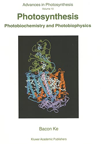 Photosynthesis Photobiochemistry and Photobiophysics