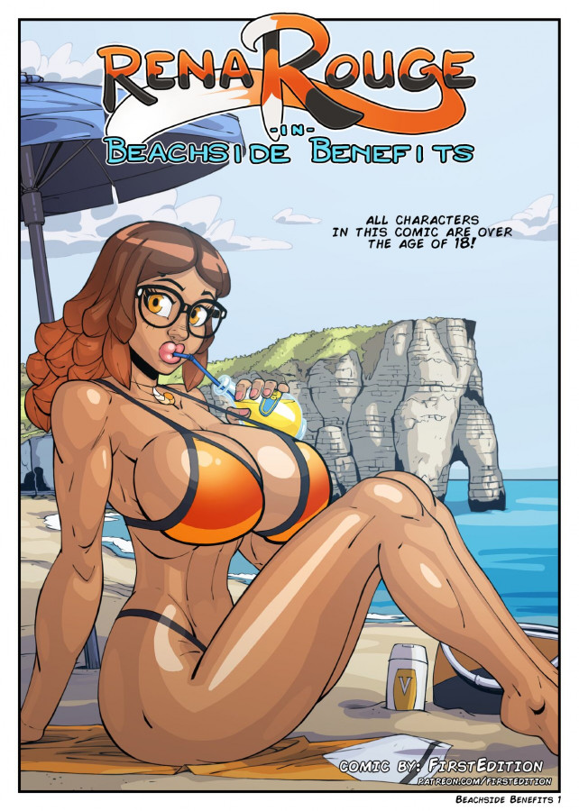 FirstEdition - Rena Rouge: Beachside Benefits (Ongoing) Porn Comic