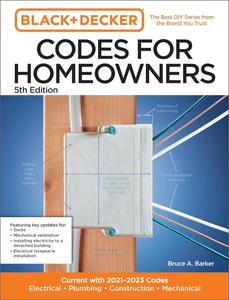 Black and Decker Codes for Homeowners 5th Edition Current with 2021-2023