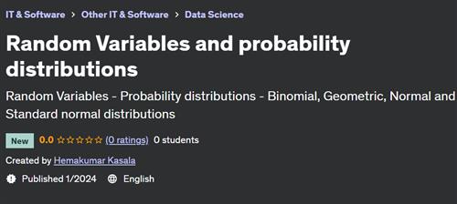 Random Variables and probability distributions