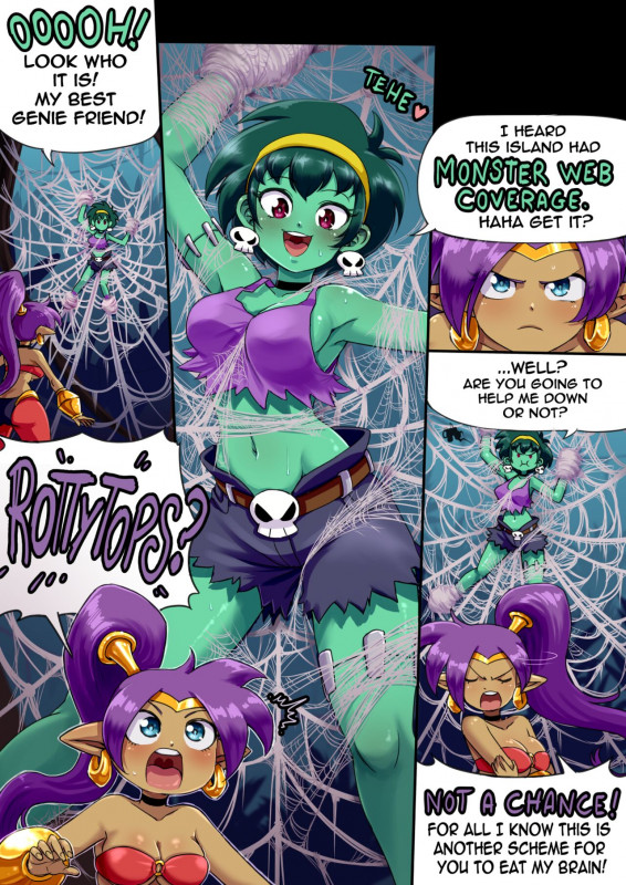 Issa Castagno - Shantae And Rottytops! (Shantae, Rottytops) Porn Comics