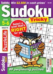 PuzzleLife Sudoku Tricky – Issue 93 – 25 January 2024
