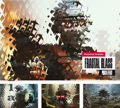 Fractal Glass Photo Effect - TANQW4P