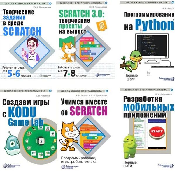 Школа юного программиста в 9 книгах (2019-2024) PDF