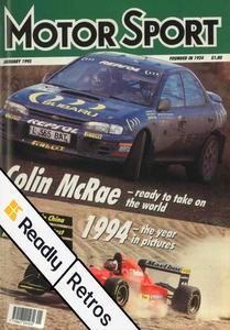 Motor Sport Magazine – January 1995