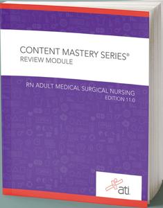 RN Adult Medical Surgical Nursing Review Module – Edition – 11.0