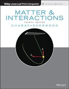 Matter and Interactions Ed 4
