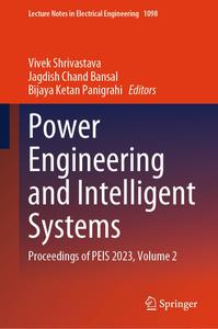 Power Engineering and Intelligent Systems, Volume 2