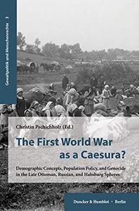 The First World War As a Caesura