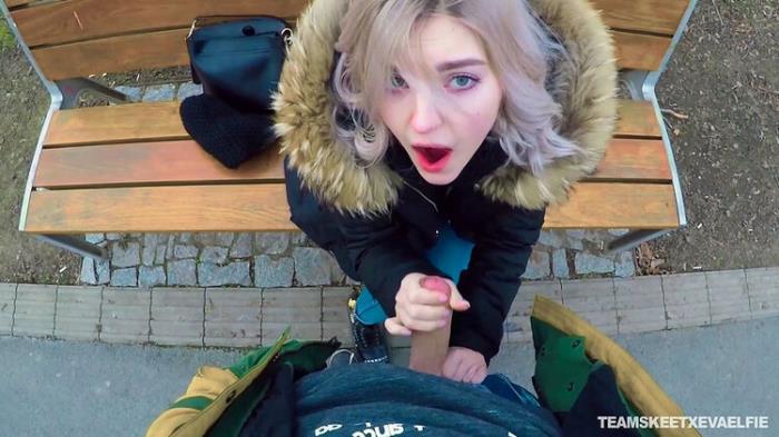 Eva Elfie - I Gave A Fan Blowjob In Public (FullHD 1080p) - TeamSkeetXEvaElfie/TeamSkeet - [2024]