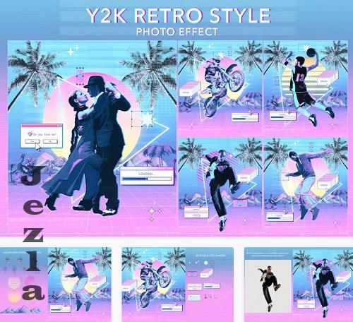 Y2K Retro Style Photo effect - TQVJ8PJ