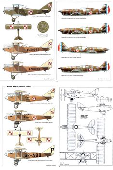 Lotnictwo z Szachownica 2010-35 - Scale Drawings and Colors