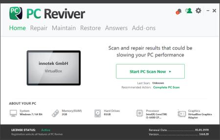 ReviverSoft PC Reviver 4.0.3.4 Multilingual