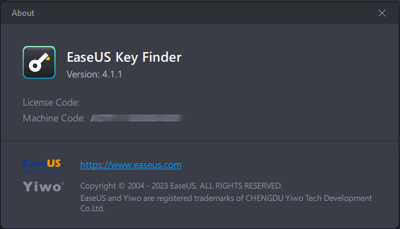 Portable EaseUS Key Finder Pro 4.1.1
