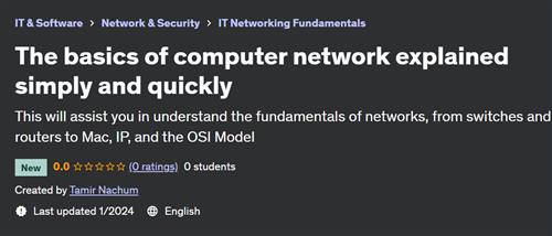 The basics of computer network explained simply and quickly