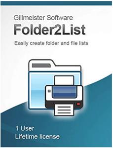 Gillmeister Folder2List 3.28 Portable