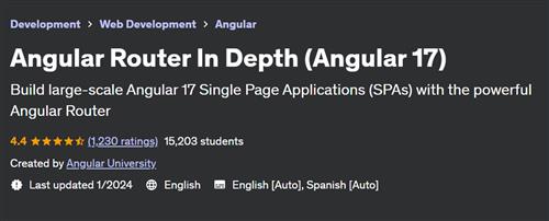 Angular Router In Depth (Angular 17)