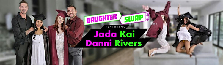 Jada Kai & Danni Rivers - Graduation Daughter Bangers